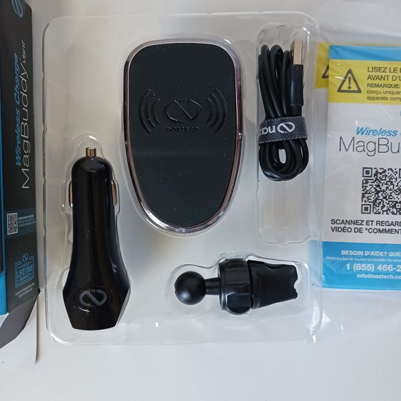 Naztech Wireless Charge Magbuddy Vent - Picture 6 of 7
